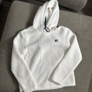 FILA WHITE COZY HOODIE